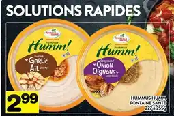Supermarché PA HUMMUS HUMM FONTAINE SANTÉ offer