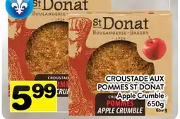 Supermarché PA CROUSTADE AUX POMMES ST DONAT | Apple Crumble offer