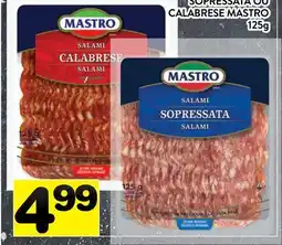 Supermarché PA SOPRESSATA OU CALABRESE MASTRO offer