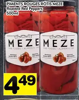 Supermarché PA PIMENTS ROUGES RÔTIS MEZE | Roasted Red Peppers offer