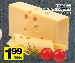 Supermarché PA FROMAGE EMMENTAL IMPORTÉ | Cheese offer