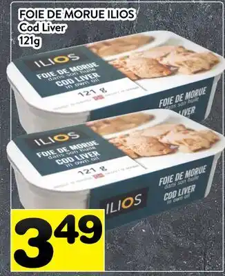 Supermarché PA FOIE DE MORUE ILIOS | Cod Liver offer