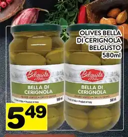 Supermarché PA OLIVES BELLA DI CERIGNOLA BELGUSTO offer