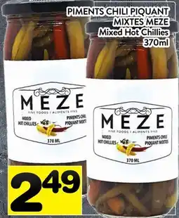 Supermarché PA PIMENTS CHILI PIQUANT MIXTES MEZE | Mixed Hot Chillies offer