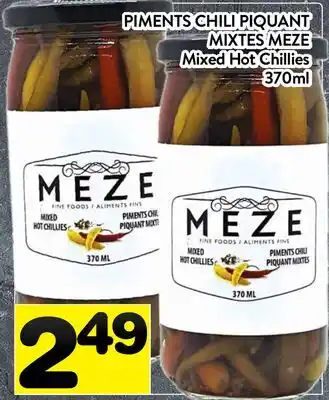 Supermarché PA PIMENTS CHILI PIQUANT MIXTES MEZE | Mixed Hot Chillies offer