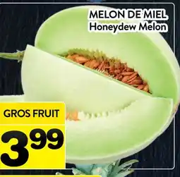 Supermarché PA MELON DE MIEL | Honeydew Melon offer