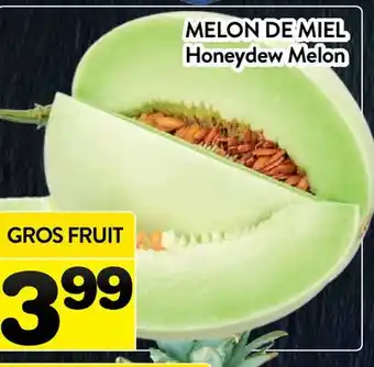 Supermarché PA MELON DE MIEL | Honeydew Melon offer