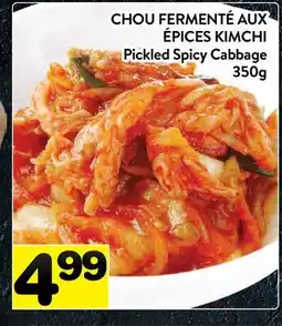 Supermarché PA CHOU FERMENTÉ AUX ÉPICES KIMCHI | Pickled Spicy Cabbage offer