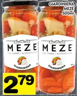 Supermarché PA GIARDINIERA MEZE offer