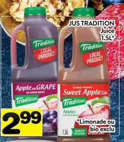 Supermarché PA JUS TRADITION | Juice offer
