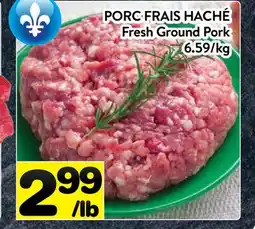 Supermarché PA PORC FRAIS HACHÉ | Fresh Ground Pork offer