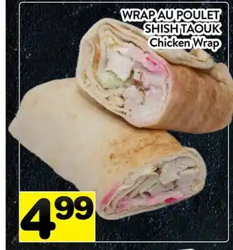 Supermarché PA WRAP AU POULET SHISH TAOUK | Chicken Wrap offer