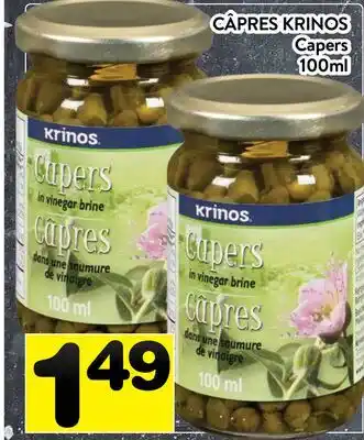 Supermarché PA CÂPRES KRINOS | Capers offer