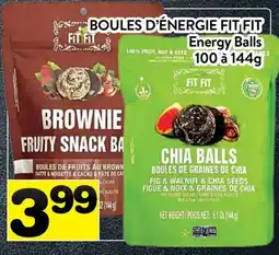 Supermarché PA BOULES D'ÉNERGIE FIT FIT|Energy Balls offer