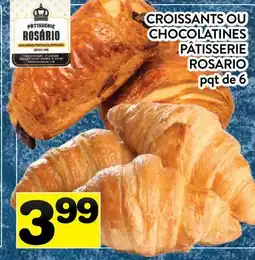 Supermarché PA CROISSANTS OU CHOCOLATINES PÂTISSERIE ROSARIO offer