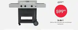 Meubles RD 5-IN-1 Plancha, Grill, Pizza Oven, Wok, and Stockpot offer