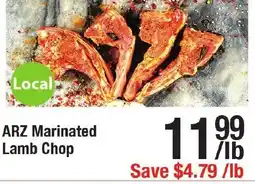 Arz Fine Foods ARZ Marinated Lamb Chop offer