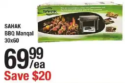 Arz Fine Foods Sahak bbq manqal offer