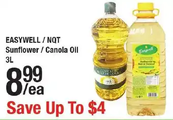 Arz Fine Foods Easywell nqt sunflower canola oil offer