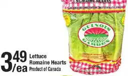 Arz Fine Foods Lettuce romaine hearts offer