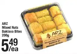 Arz Fine Foods ARZ Mixed Nuts Baklava Bites offer