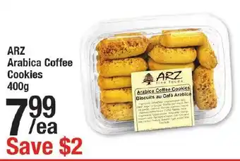Arz Fine Foods ARZ Arabica Coffee Cookies offer