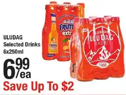 Arz Fine Foods Uludag selected drinks offer