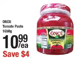 Arz Fine Foods Oncu tomato paste offer