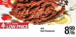 Arz Fine Foods ARZ Beef Shawerma offer