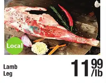 Arz Fine Foods Lamb leg offer