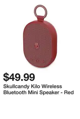 Newegg Skullcandy Kilo Wireless Bluetooth Mini Speaker - Red offer