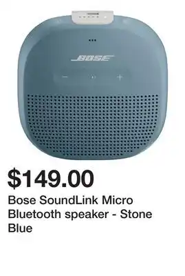Newegg Bose SoundLink Micro Bluetooth speaker - Stone Blue offer