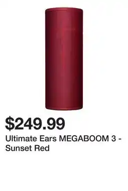 Newegg Ultimate Ears MEGABOOM 3 - Sunset Red offer