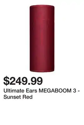 Newegg Ultimate Ears MEGABOOM 3 - Sunset Red offer