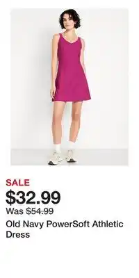 Old Navy Old Navy PowerSoft Athletic Dress offer