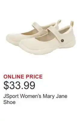 Costco JSport Women's Mary Jane Shoe offer