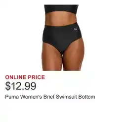 Costco Puma Women's Brief Swimsuit Bottom offer