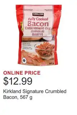 Costco Kirkland Signature Crumbled Bacon, 567 g offer