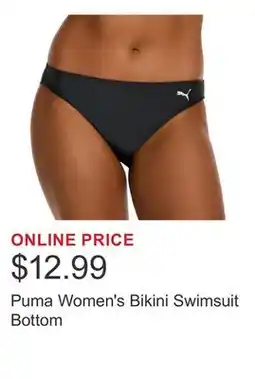 Costco Puma Women's Bikini Swimsuit Bottom offer