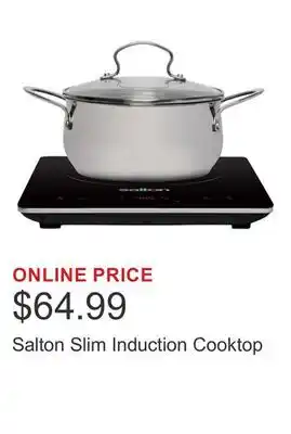 Costco Salton Slim Induction Cooktop offer