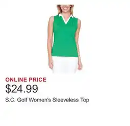 Costco S.C. Golf Women's Sleeveless Top offer