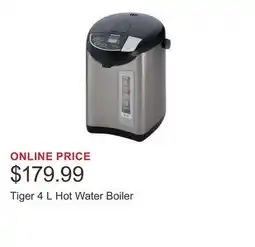 Costco Tiger 4 L Hot Water Boiler offer