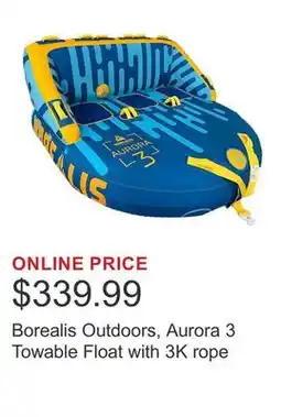 Costco Borealis Outdoors, Aurora 3 Towable Float with 3K rope offer