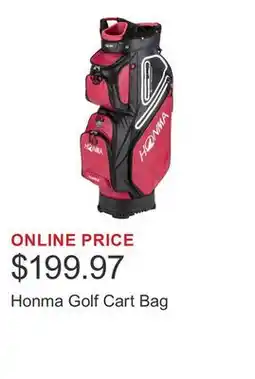 Costco Honma Golf Cart Bag offer
