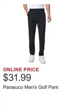 Costco Parasuco Men's Golf Pant offer