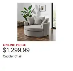 Costco Cuddler Chair offer