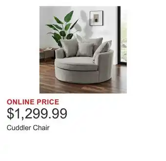 Costco Cuddler Chair offer
