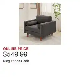 Costco King Fabric Chair offer