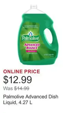 Costco Palmolive Advanced Dish Liquid, 4.27 L offer