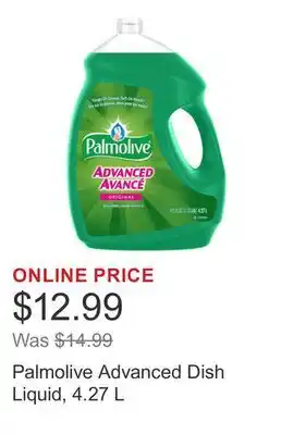 Costco Palmolive Advanced Dish Liquid, 4.27 L offer